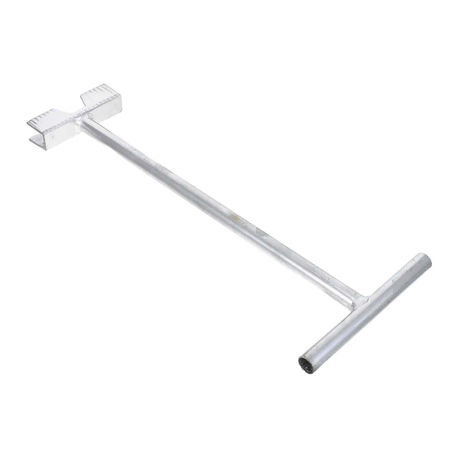 Long Handle Valve Wrench 20 Inch Extended Reach Carbon Steel Water Meter Key Water Shutoff Main Gate Ball Valve Operating Wrench
