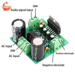 TDA7294 Mono Power Amplifier Board HiFi Fever Level Sound Amplifier Board Module 100W High Power Audio Amplifier DIY Speaker