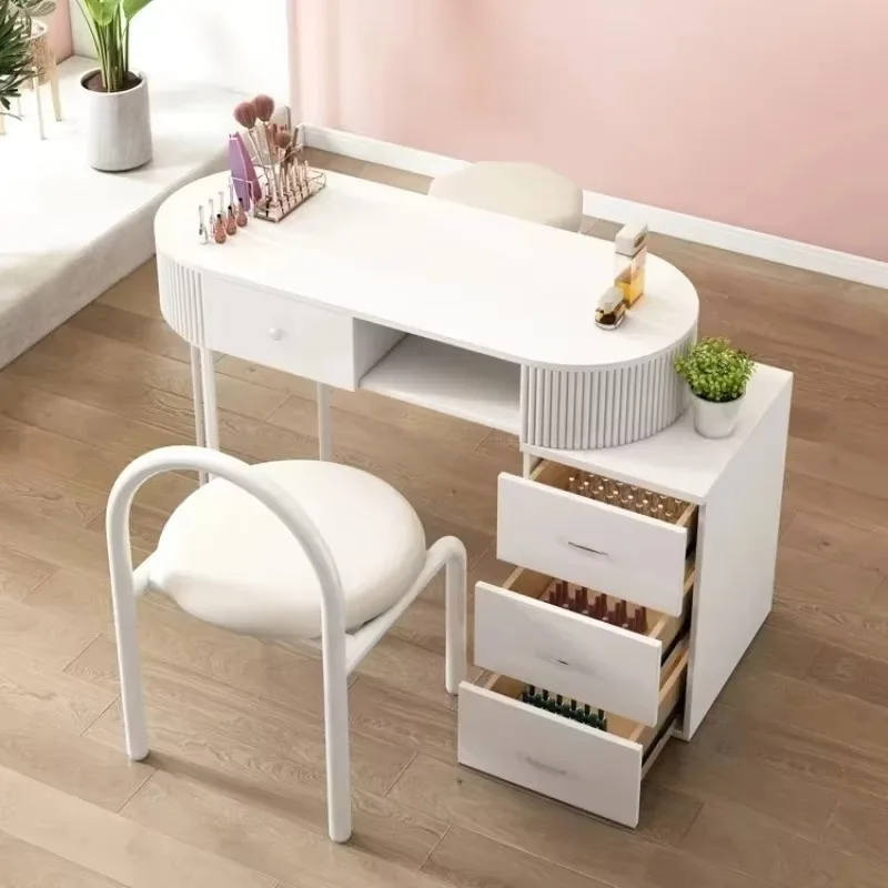 Nordic Salon Nail Table Headboards Designer Professional Manicure Table Modern Living Room Mesa De Manicure Furniture
