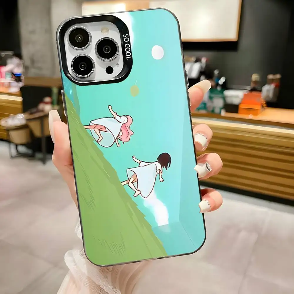A-Aliens Stage Suas and Mizis Phone Case For iPhone 16,15,14,13,12,11,Pro,Max,Plus,Mini,XS,SE Anti Fall Black Matte Hard Bumper