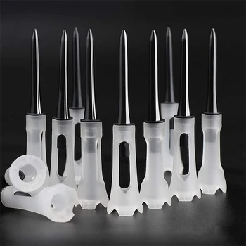 ลูกกอล์ฟพลาสติกทนต่อแรงกระแทกต่ำ83มม. อุปกรณ์แท่นตั้งลูกกอล์ฟกอล์ฟอุปกรณ์ฝึกกอล์ฟ