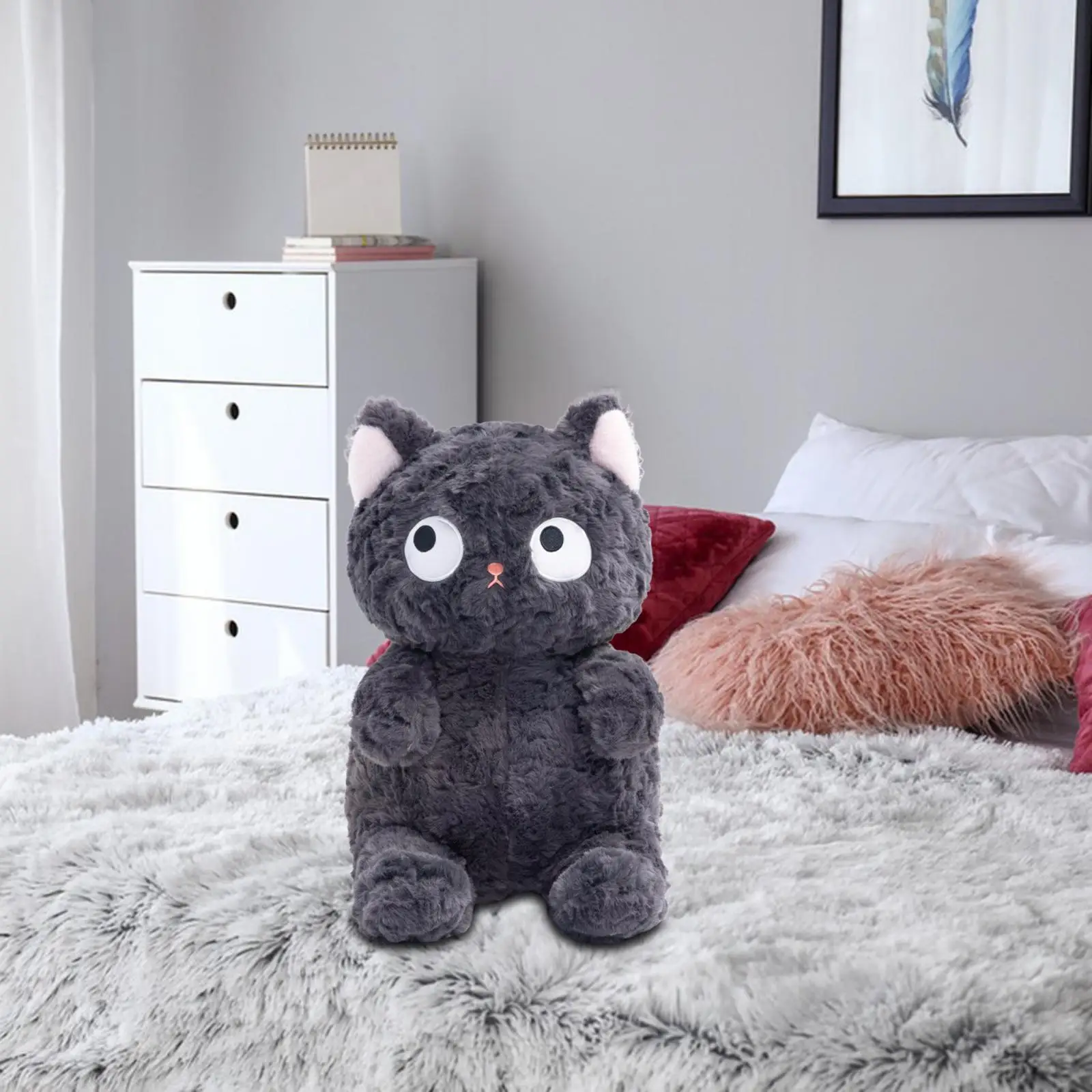 

Plush Toy Cat Realistic Animals Plush Toy for Kids Room Party Favor Office