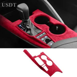 For Toyota Camry XV70 2023 2022 2021 2020 2019 Top Suede Car Central Control Gear Shift Knob Cover Suede Cap Mat