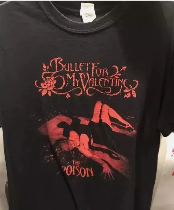 Bullet For My Valentine Band Album The Poison T Shirt Full Size S-5XL