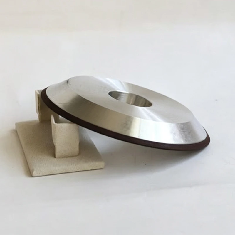 125mm Single-Beam Diamond Resin Grinding Wheel 45-Degree for Grinding Alloy Saw Blades Welded Cutting Tools