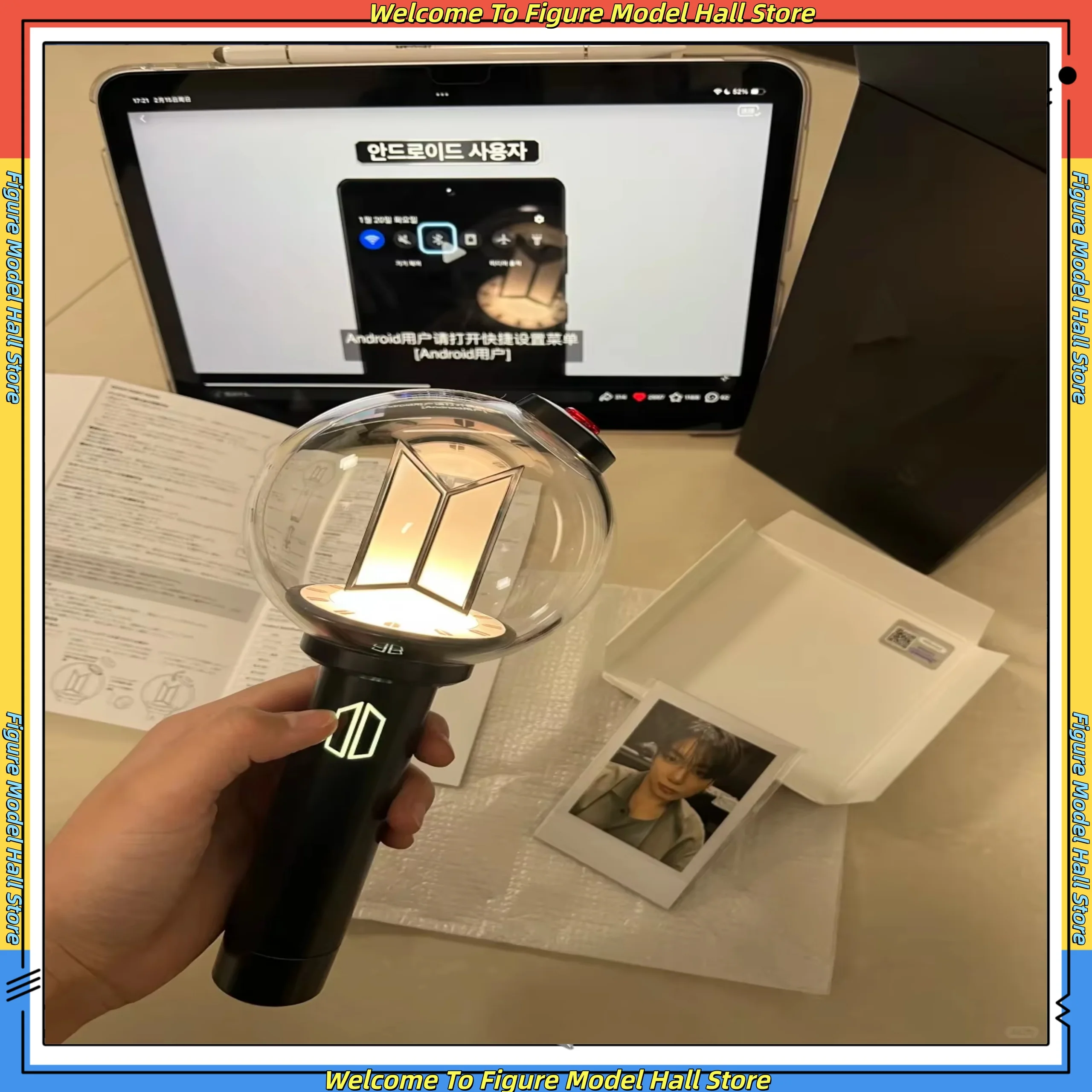 NUEVO Merchandising de Concierto Kpop BTS ARMY Boom Edición Bluetooth de 4.ª Generación, Regalo Coleccionable para Fans y Chicas