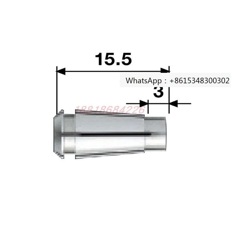 

Genuine NSK NakaniSHI chuck lock CHA-2.35 3.0 3.175 4.0AA