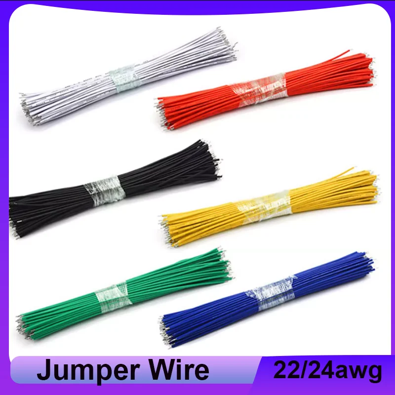 

140/160/180/240Pcs Fly Jumper Wire 24/22 AWG Electronic Solder Cable PVC Insulated Tin-plated Copper Conduct Connector Wire