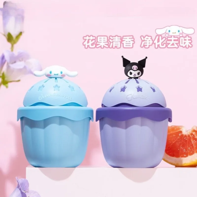 

Cinnamoroll Aromatherapy Kuromi Cartoon Cute Solid Air Freshener Car Outdoor Toilet Long Lasting Odor Removal Car Aromatherapy