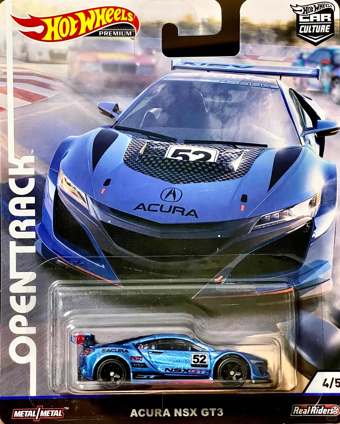 รถฮอตวีลส์ พรีเมียม คาร์ คัลเจอร์ โอเพ่นแทร็ก เบนซ์ เมอร์เซเดส-เอเอ็มจี ออดี้ นิสสัน แอคิวรา 1:64 โมเดลรถไดแคสต์ ของสะสมสุดฮิต