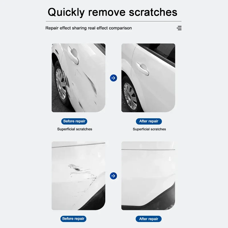 لشيري شيري جيتور X70 إزالة الخدوش وإصلاح الطلاء القلم عملية المصنع اللون مطابقة أداة إصلاح طلاء السيارات الأزرق #5