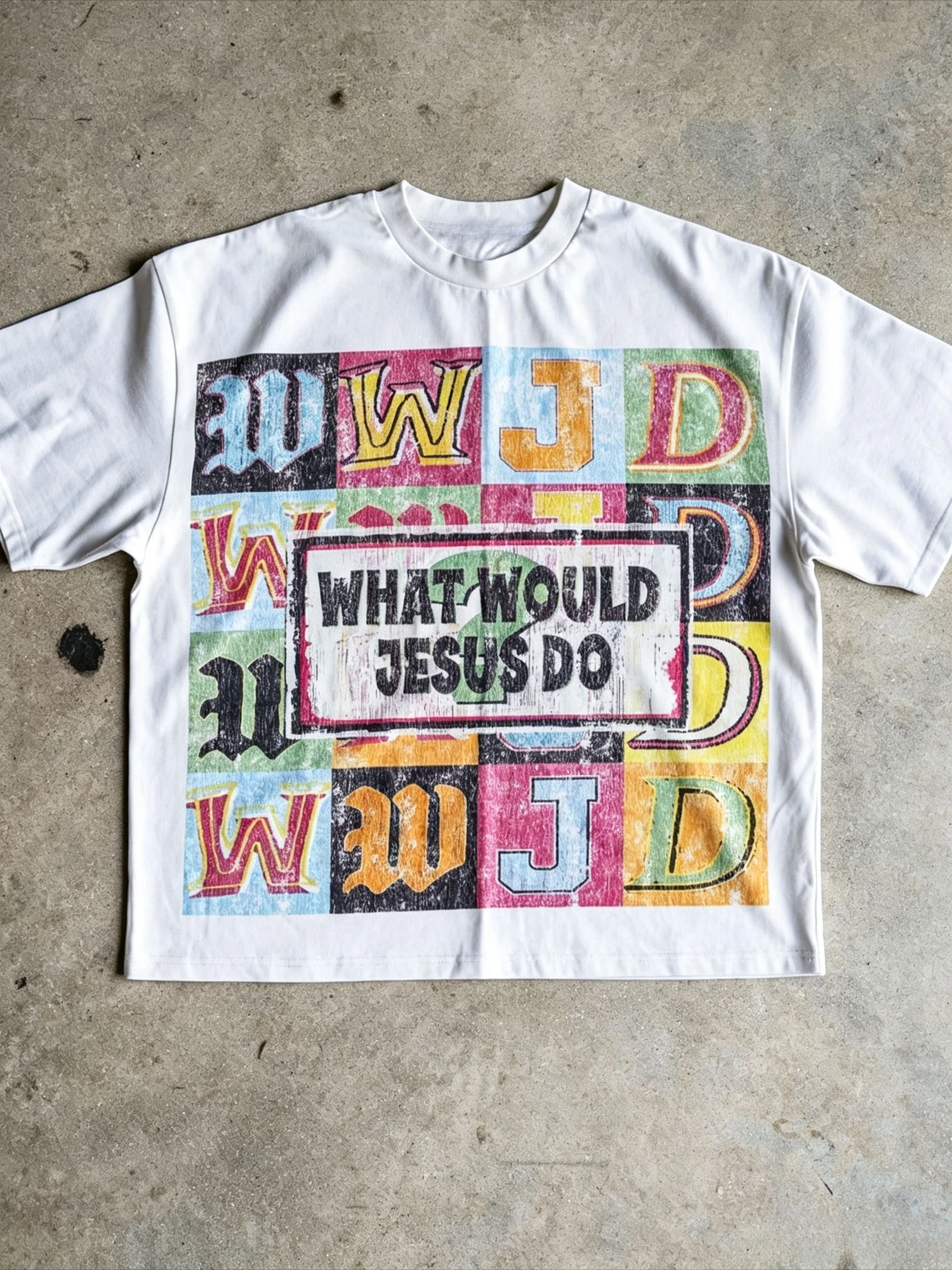 Men Women Summer Funny Letter Print Polyester Short Sleeve Crew Neck Retro Y2K Hip Hop Harajuku Casual T‑Shirt Fashion Top