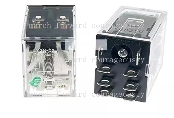 Original and genuine for Omron small intermediate relay LY2N-D2 CR   LY4N-D2 DC24V
