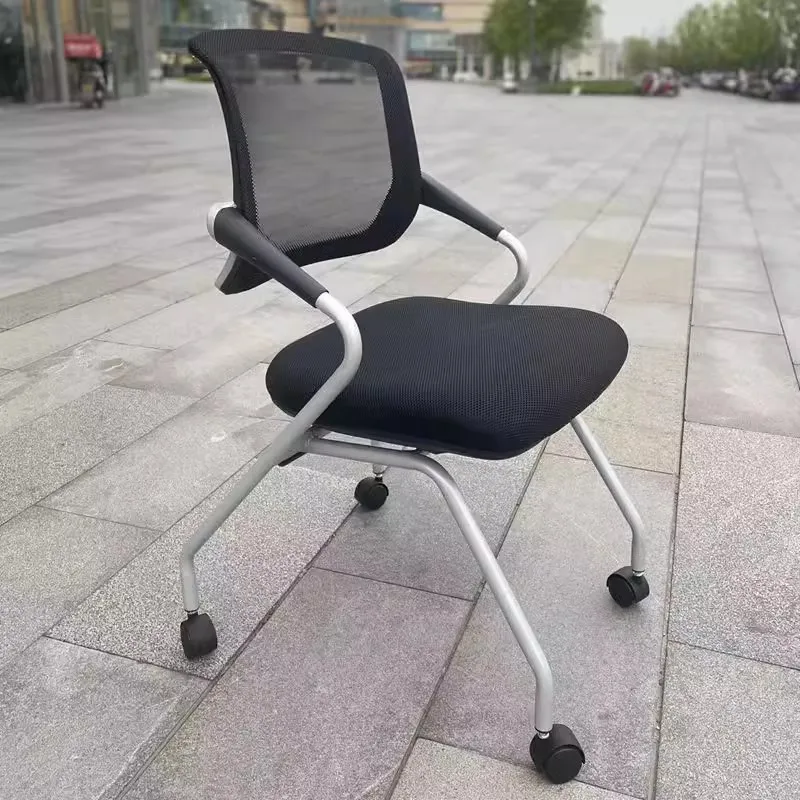 Training chair with writing board, mobile activity chair, chair, office , mesh, multi-functional negotiation folding