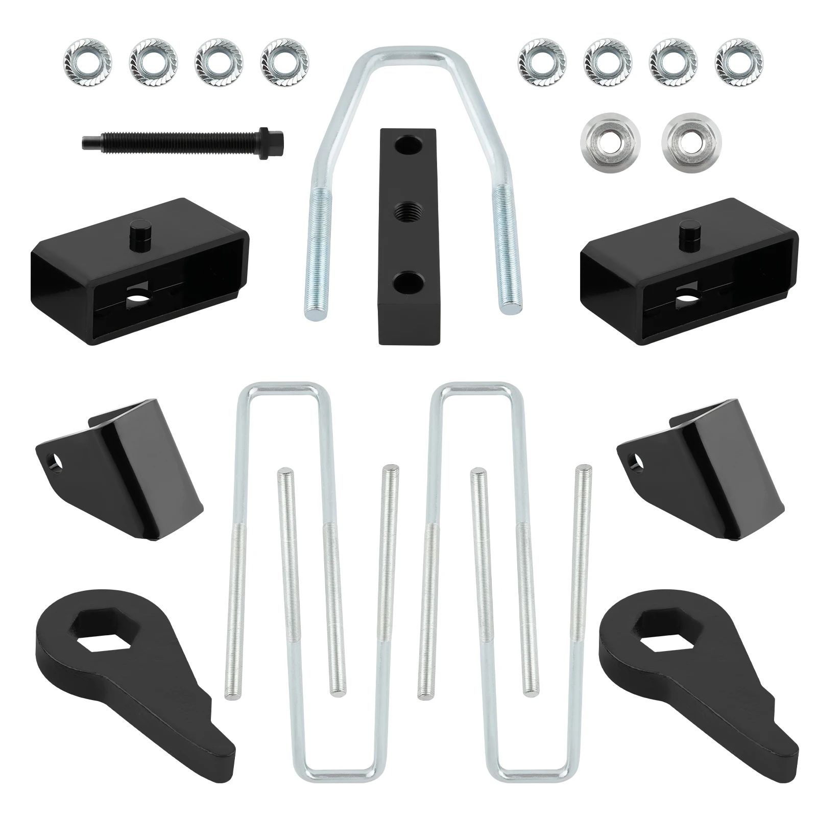 3 "Voor 2" Achterliftkit Met Gereedschap Voor Gmc Sierra 1500/2500/3500 Hd 2001-2010