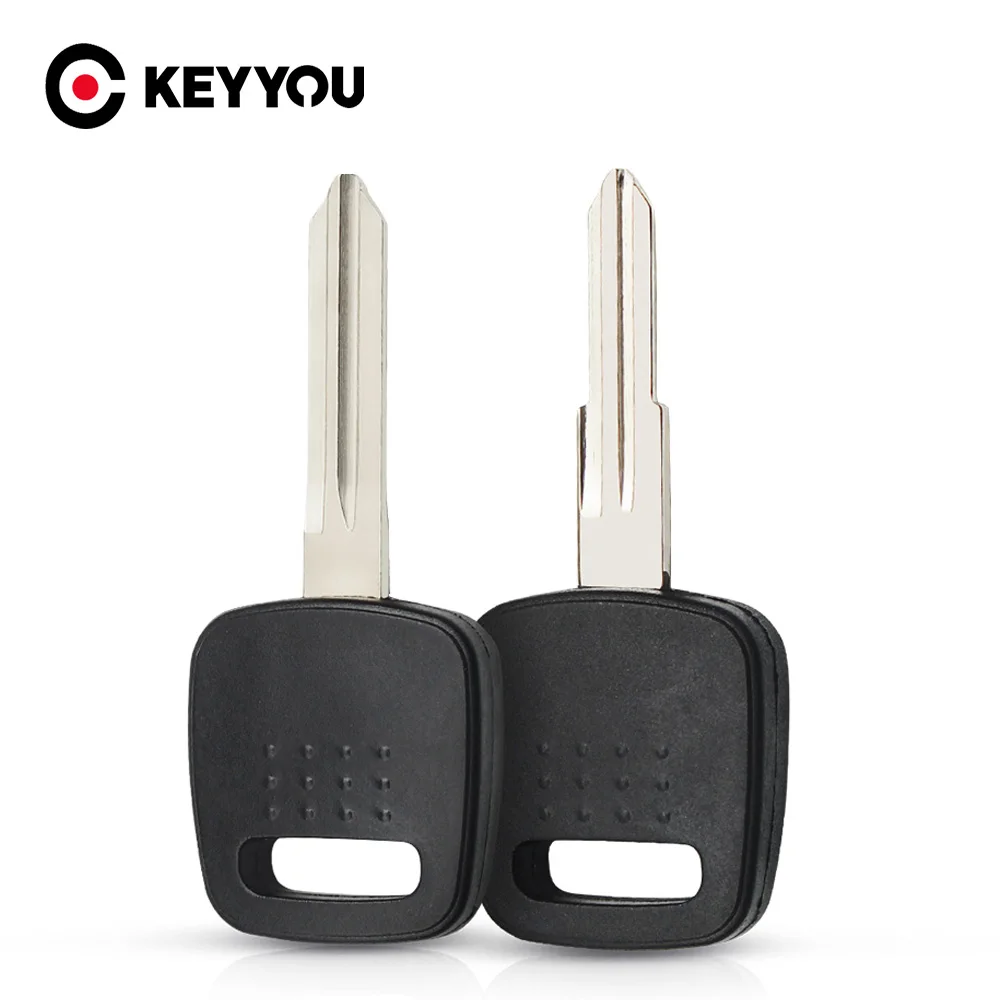 KEYYOU For Nissan A33/A32 Transponder Key Shell Replacement Fob Uncut Blank Blade Auto Car Key Cover Case With NSN14/NSN11 Blad