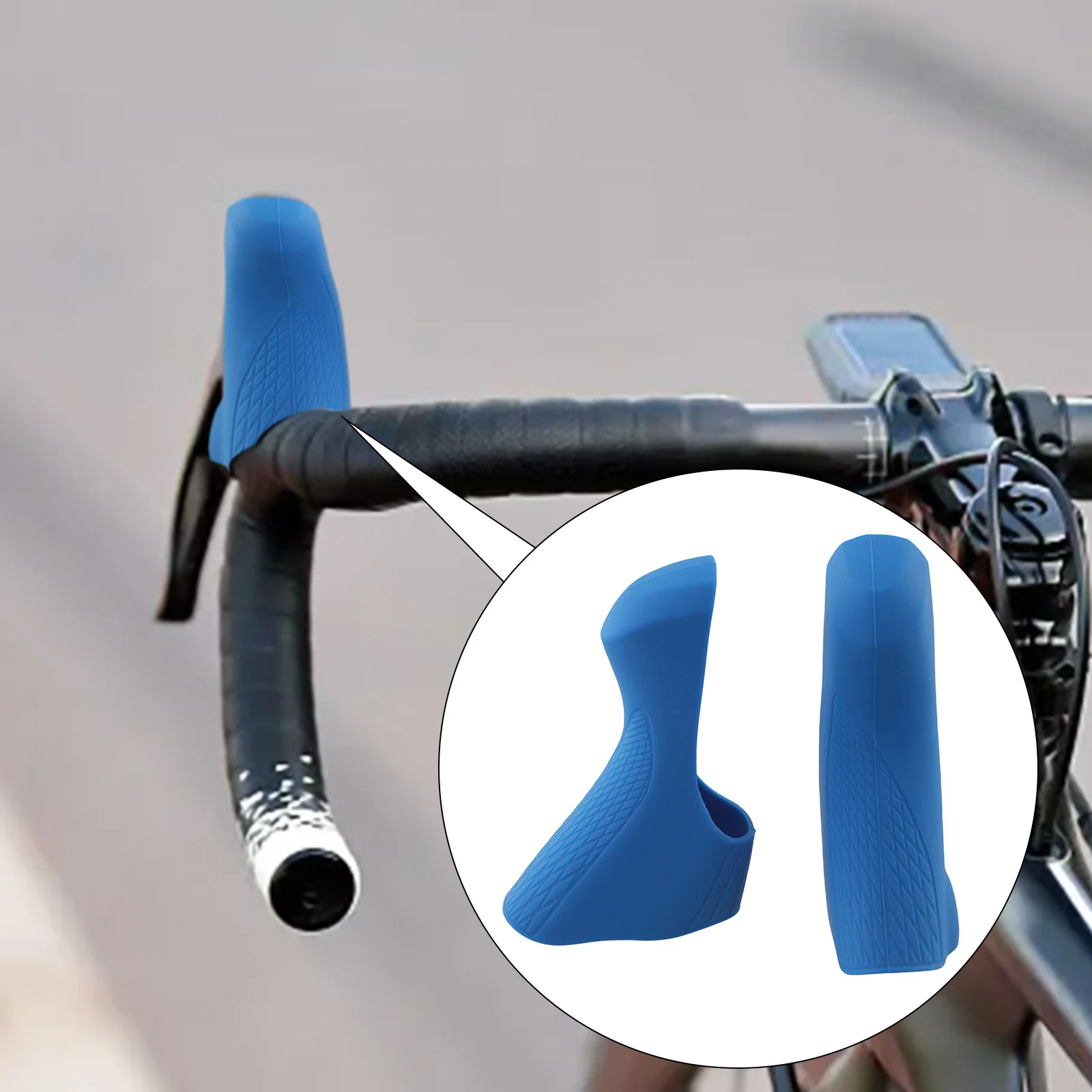 

All Weather Riding Bicycle Brake Covers Enhanced Grip Brake Hoods Silicone Brake Hoods Fits 4700 105-5800 UT-6800