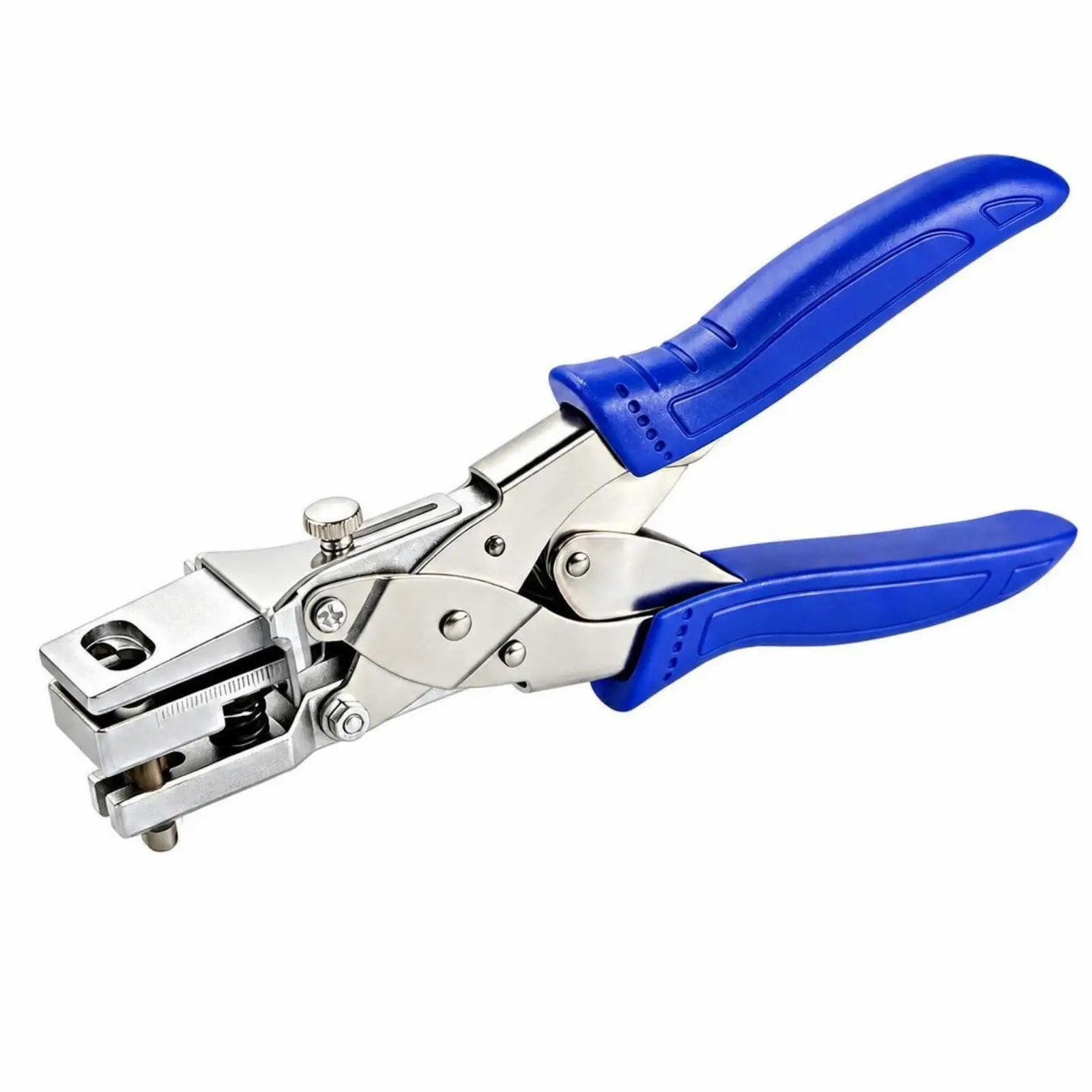 Manual Punching Tool with Adjustable Depth for Retail Display Holes in PVC Cards and Boxes