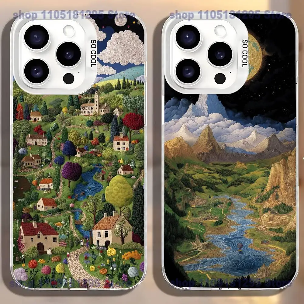 

Cosmic Wanderer Phone Case For iPhone17,16,15,14,13,12,11,Mini,Pro,SE,MAX,plus,White Matte Shockproof Cover