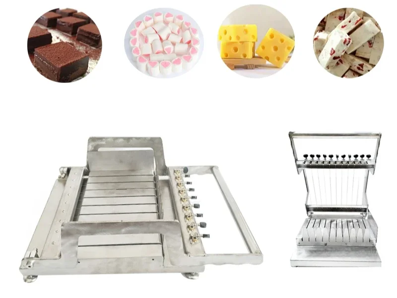 Commercial Manual Chocolate Guitar Cutter Soft Candy Cutting Machine For Chocolate Cake Cheese