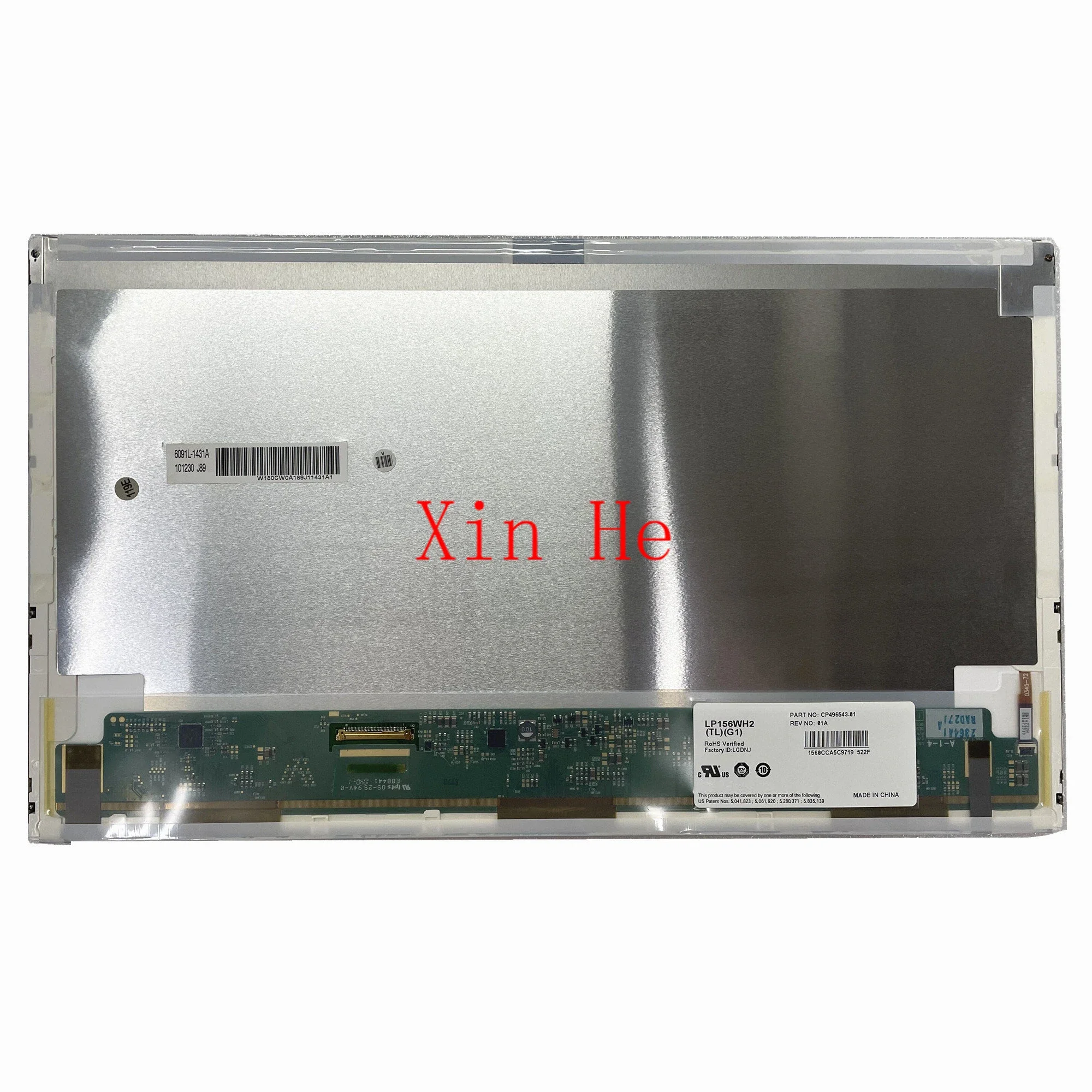 LP156WH2-TLG1 fit B156XW02 V.2 V.3 V.6 LP156WH4-TLA1 TLB1 LTN156AT14 TLN156AT26 15.6'' LCD Screen 1366*768 LVDS 40 PINS