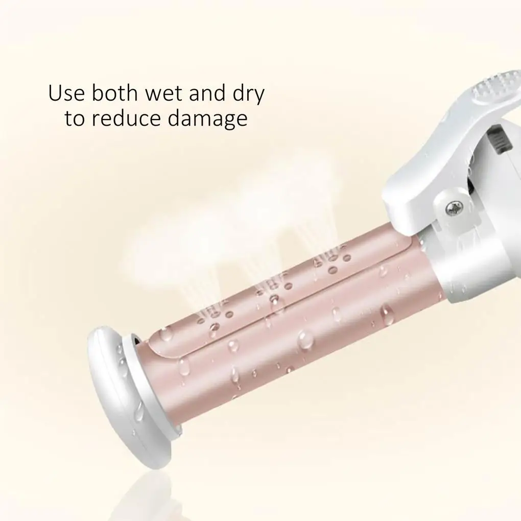 Curling sem fio aquecimento de cabelo ferro automático portátil estilo viagem cerâmica power bank máquina elegante