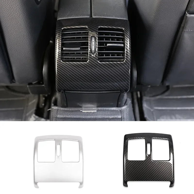 Cadre de sortie d'air arrière ABS, garniture de couverture adaptée à Mercedes Benz classe C W204 2008 – 2013, accessoires automobiles
