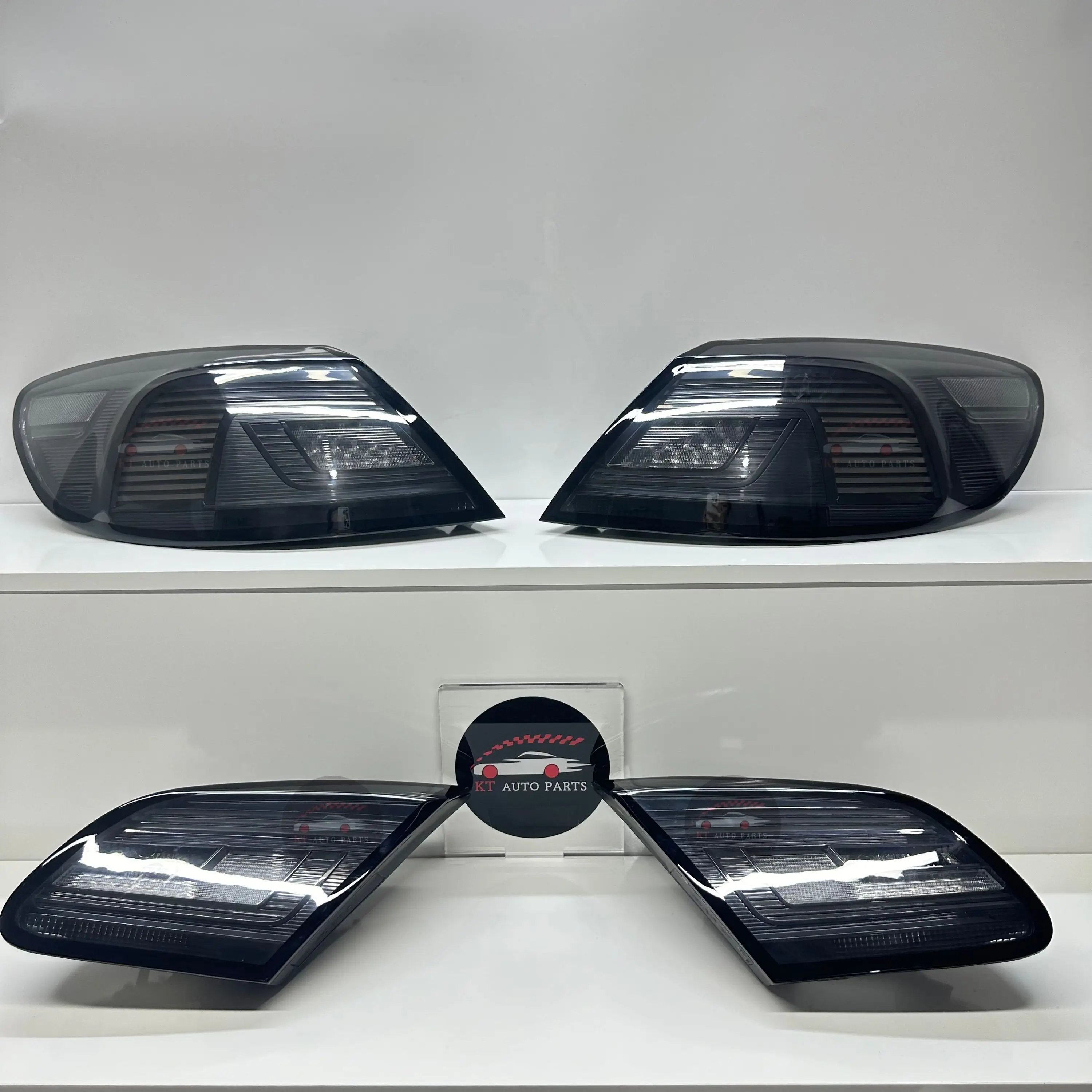 For Volkswagen CC Clear Tail Lights Venom Series Black Rear Lamps for Enhanced Vehicle Appeal
