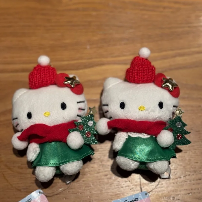 2026 Kawaii مرحبا كيتي الطرفية قلادة دمية لطيف نظارات الموضة Kt القط المفاتيح ظهره اكسسوارات هدايا عيد الميلاد