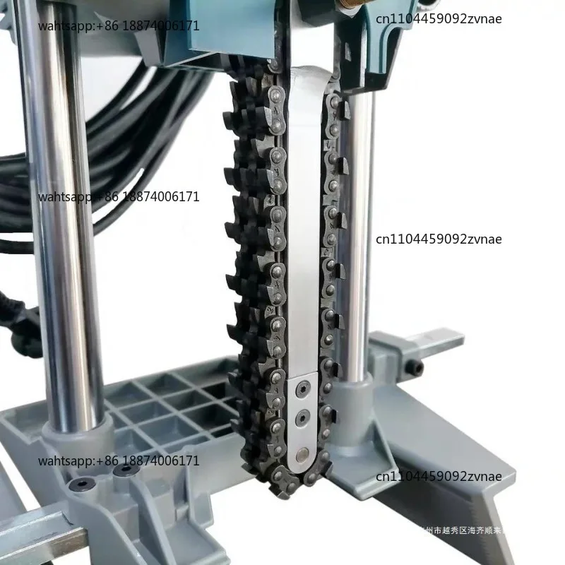 Woodworking Portable ancient building pavilion punching machine punching mortise machine square hole chain saw