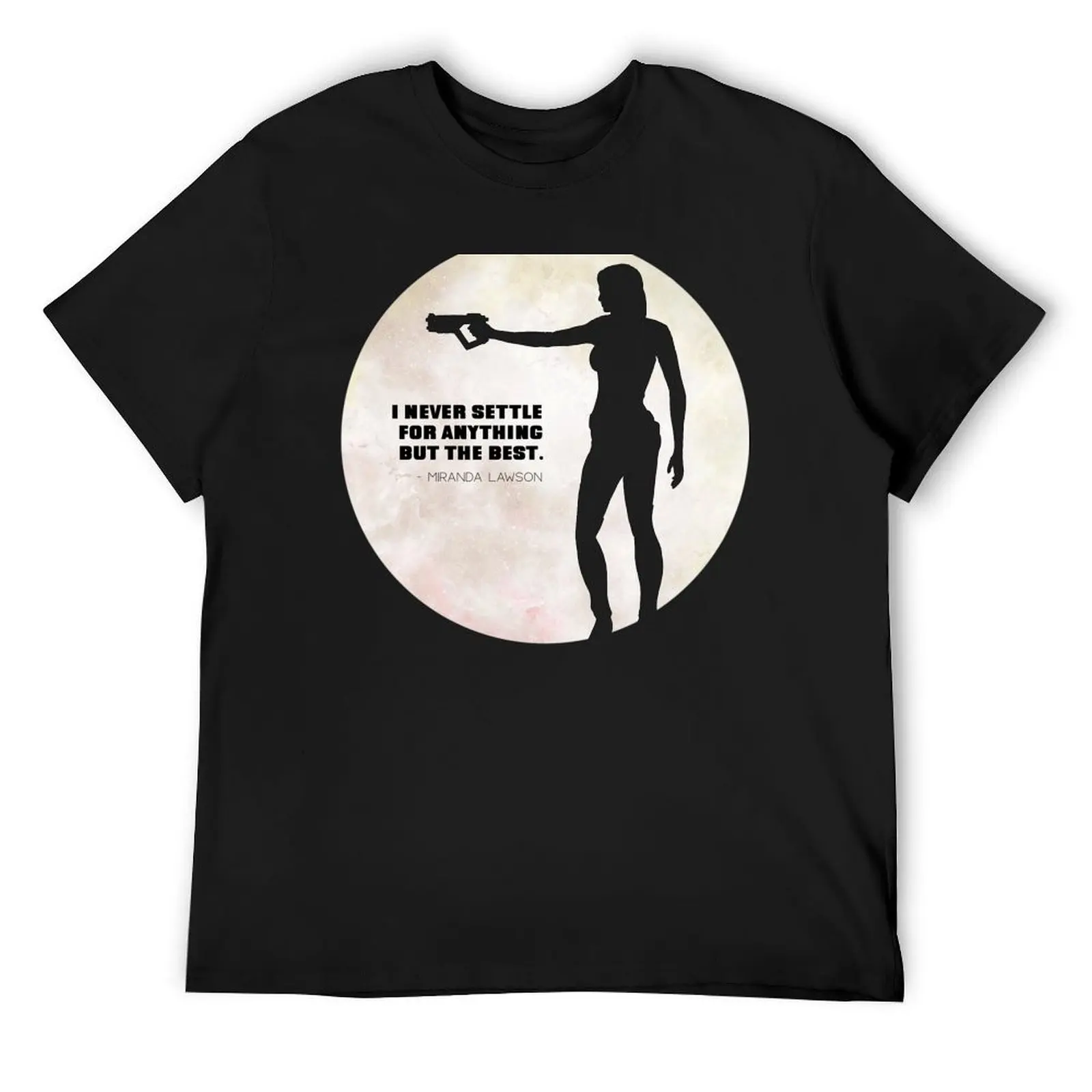 

Miranda Lawson Nebula Quote T-Shirt custom t shirt cotton graphic tees slim fit t shirts for men