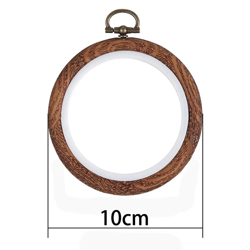 

20 шт. пяльцы для вышивания, круг для вышивания из имитации дерева, круглая рамка для дисплея, круг для художественного ремесла, шитья и подвешивания
