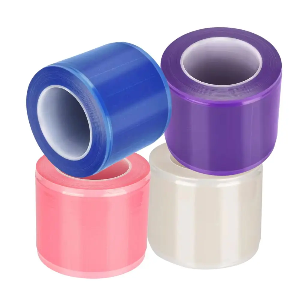 Disposable Dental Barrier Film Roll 1200Pcs Waterproof Anti-Fouling Tattoo Protective Cover Clear Wrap Medical-Grade