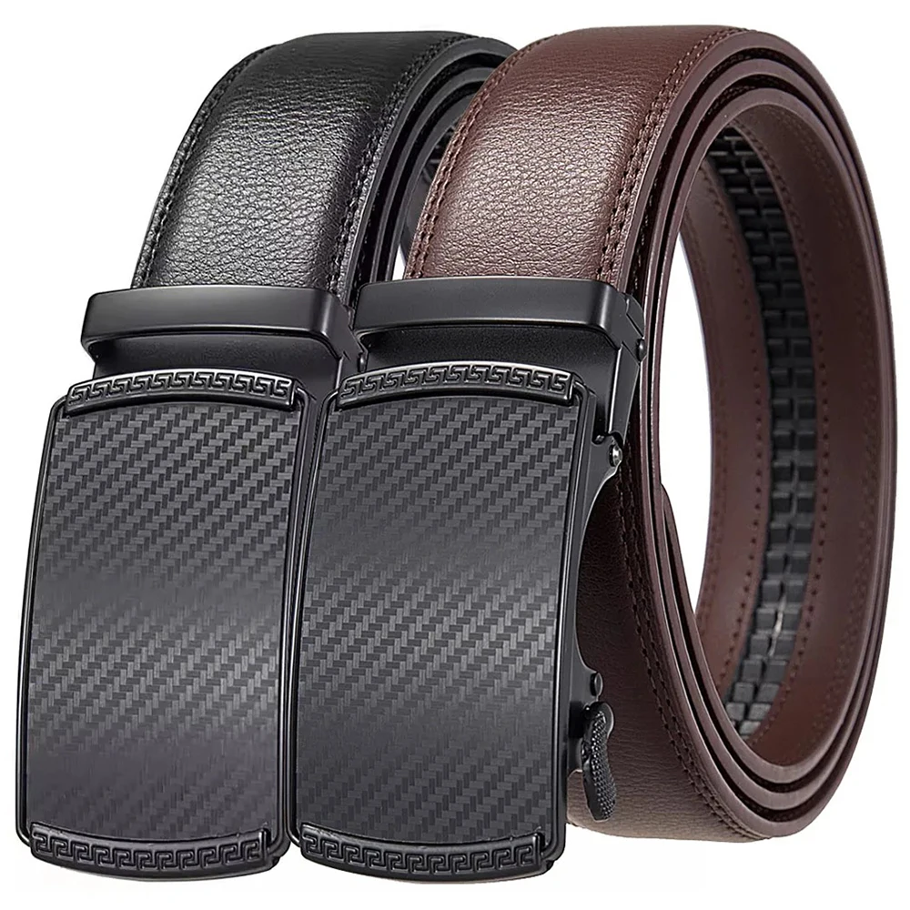 Extra Plus Size 170 160 150 140 130 120 110cm Men Synthetic Leather Belt for Men High Quality Automatic Buckle Belts Strap Jeans