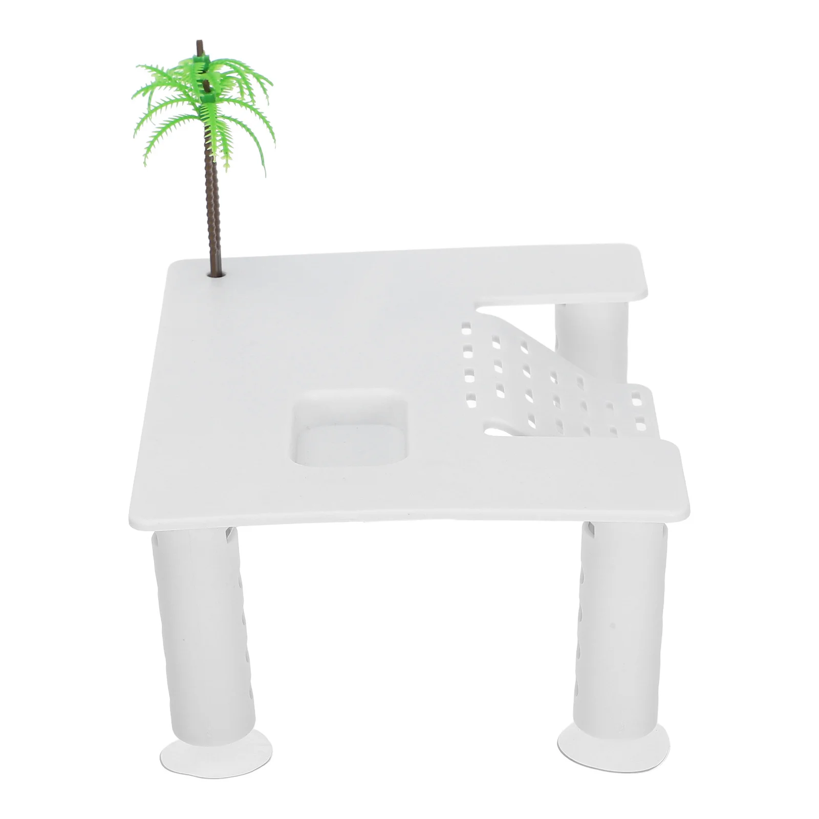 

Basking Platform Abs Lightweight Stable Reptile Basking Terrace For Aquarium Turtle Tank Decor Floating Turtle Platform For