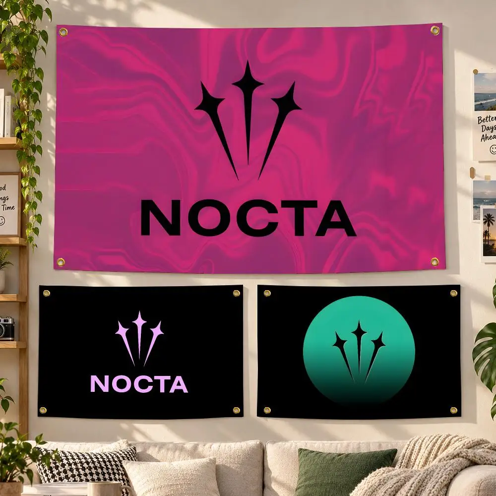 Streetwear NOCTA Urban Fashion Style Flags Personalized Banner Flag Room Dorm Camping Picnic Garage Bar Outdoor Wall Decor