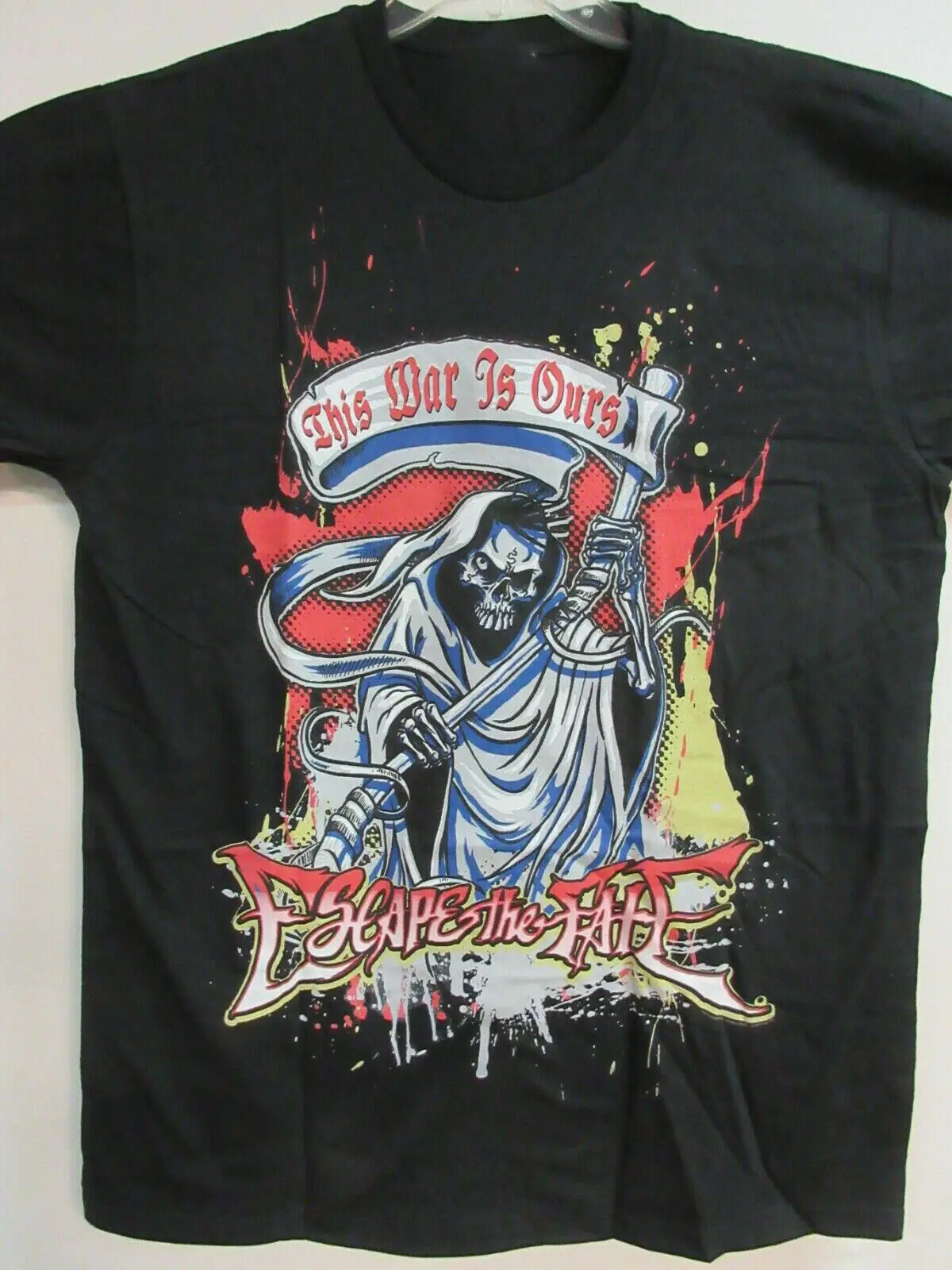 

Escape The Fate Vtg 90S Black All Size T Shirt Ac961
