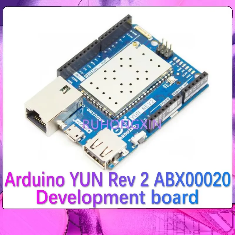 

Arduino YUN Rev 2 ABX00020 AR9331 Linux ATmega32U4 IoT Development Board