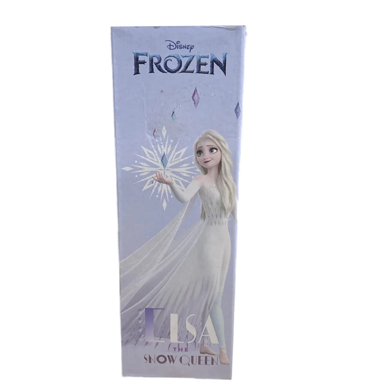 Disney Elsa Princess Cartoon kubek na wodę butelka termos śliczny uczeń ze stali nierdzewnej przenośny bezpośredni kubek na wodę do picia 500ML