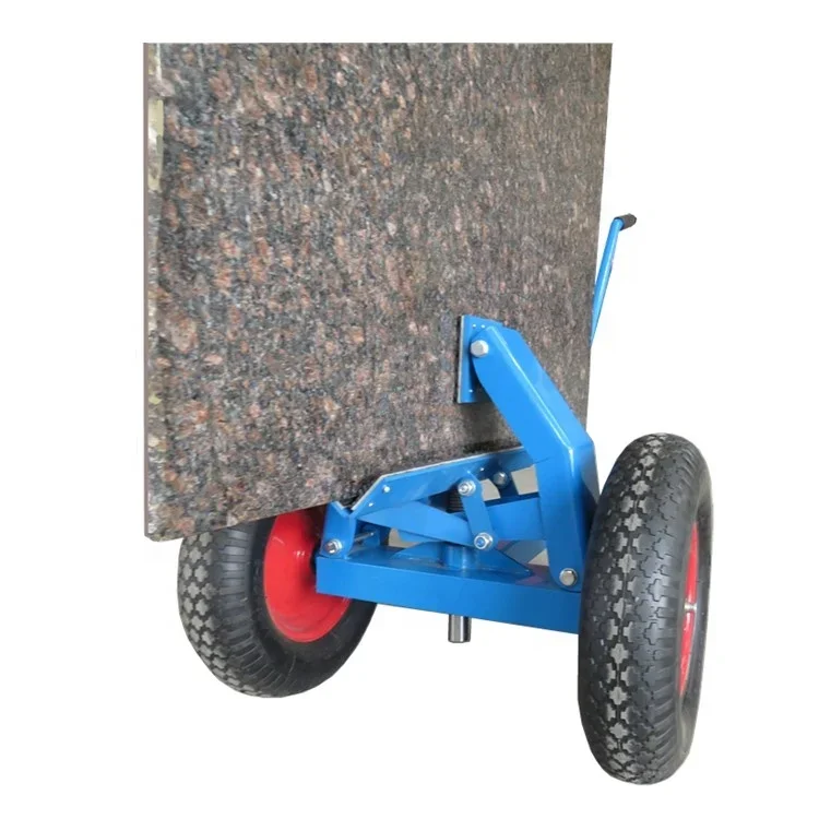 Industrial Granite Marble Slab Trolley With Wheelbarrows