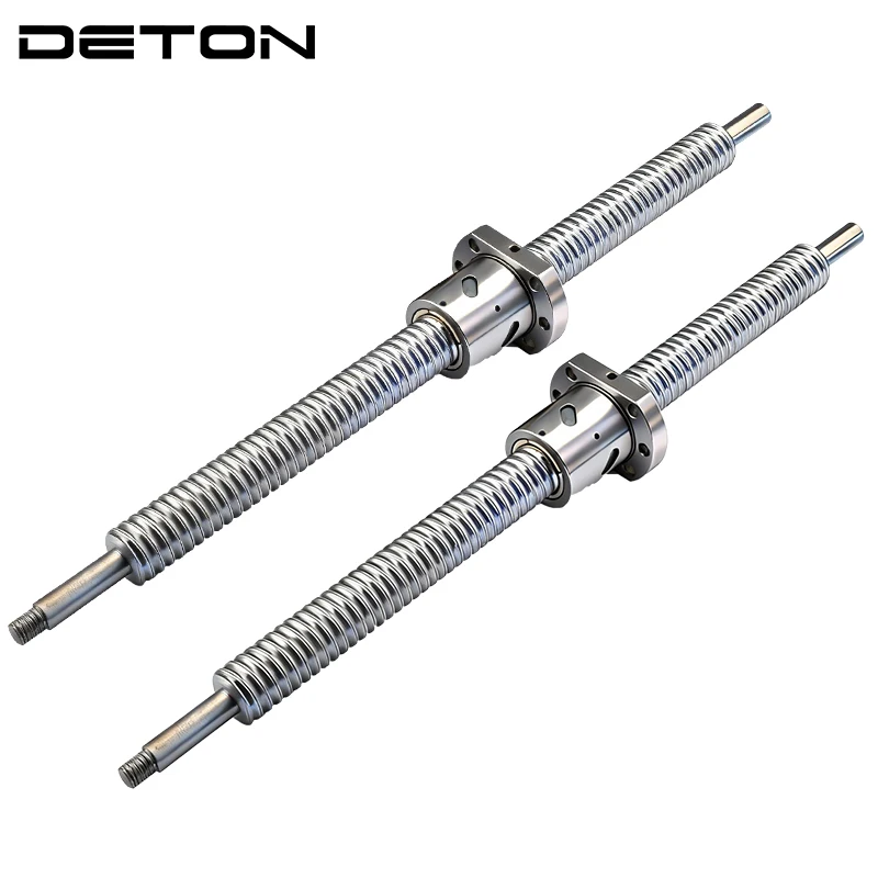 1pc Ball Screw SFU2505 Length 500/1000mm With Bearing Nut Suitable For Cnc Engraving Machine Milling Machine Drilling Machine