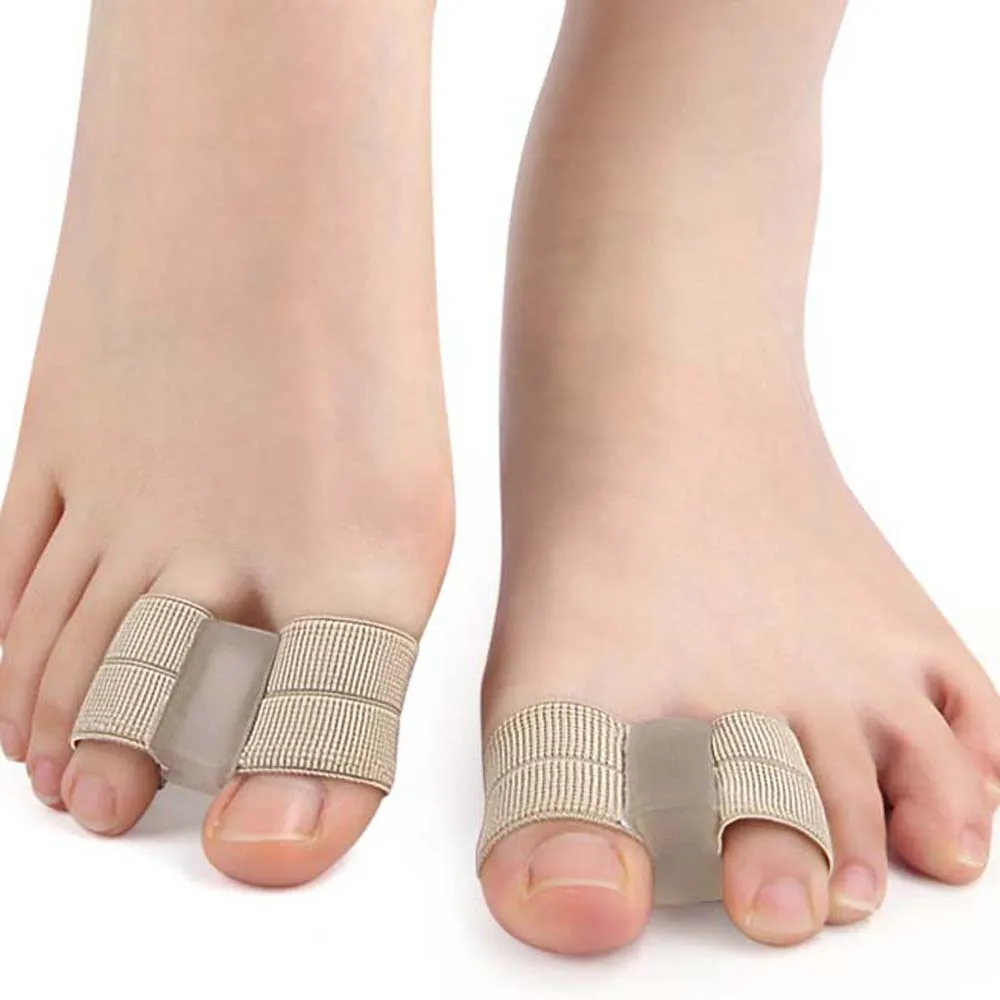 SEBS Toe Straightener Pedicure เครื่องมือ Foot Care Toe Separators Bunion Protector Toe Valgus Adjuster Toe Valgus Corrector Travel