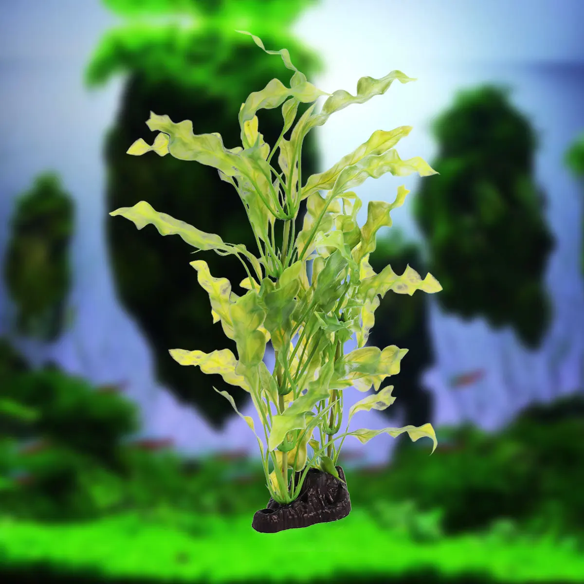 

Artificial Kelp Aquarium Plant Plastic Fish Tank Decoration Realistic Aquatic Plant Ornament for Fresh Salt Water