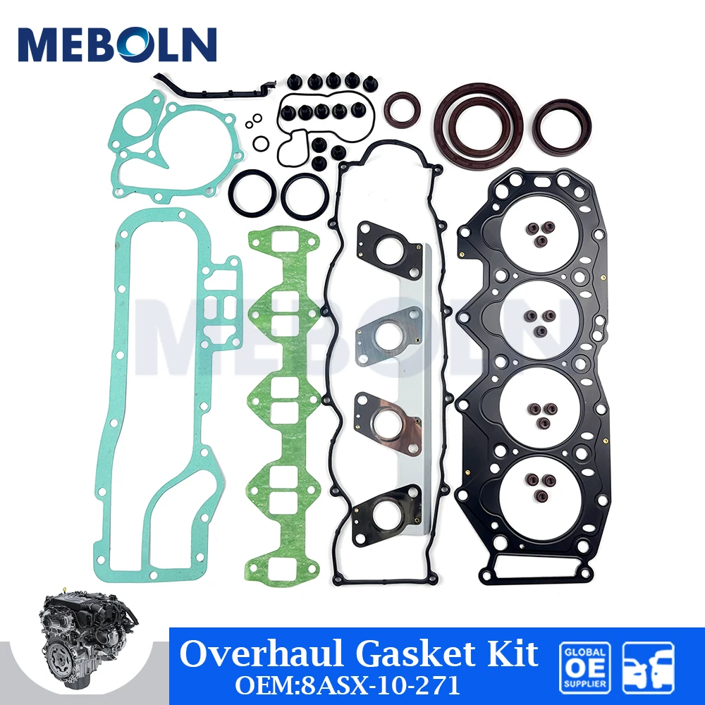 

WL WLT Engine Overhaul Gasket Kit For Endeavour Ranger Mazda B2500 2.5D 2.5TD 2499CC Car Accessories 8ASX-10-271 Full Gasket Set