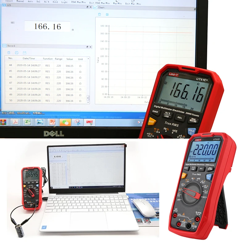 Профессиональный мультиметр UNI-T UT890C UT890D+ UT89X UT89XD UT89XE UT60S UT60BT UT61B+ UT61D+ UT61E Plus Электрический мультиметр