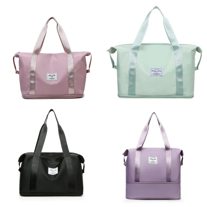 

Модная портативная дорожная сумка для коротких поездок, вместительная сумка через плечо, женская сумка для мамы