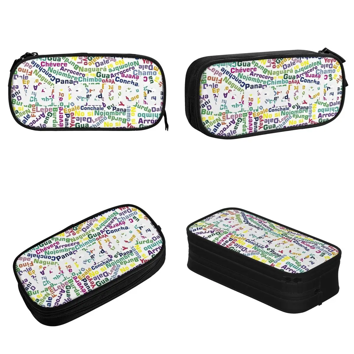 Venezuela Venezuelan Pencil Case Lovely Pen Holder Bag Girls Boys Large Storage Office Cosmetic Pencilcases