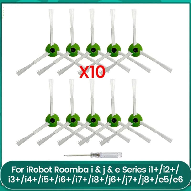 

Edge-Sweeping Brushes For Irobot Roomba I & J & E Series I1+/I2+/I3+/I4+/I5+/I6+/I7+/I8+/J6+/J7+/J8+/E5/E6 Vacuum Parts