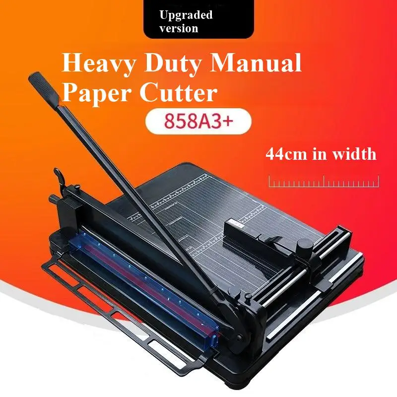 

ReadStar 858A4/A3 Heavy-Duty Manual Paper Cutter 40mm Thick Cut A4/A3 Optional Office And School Paper Cutting Tool