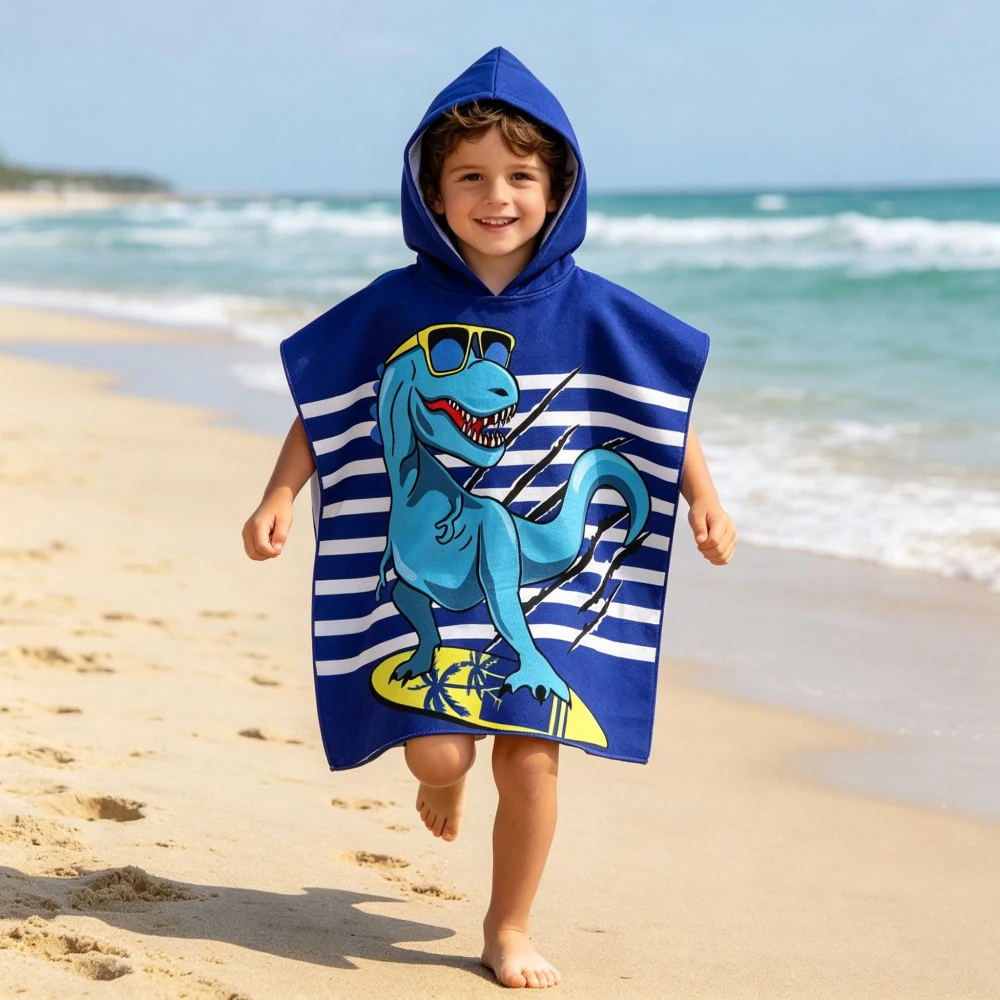 Kinderen snel drogende badjas  - Hooded Bath Towel recensie en prijs